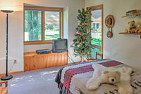 Waterfront Crosslake House w / Private Dock  Beach