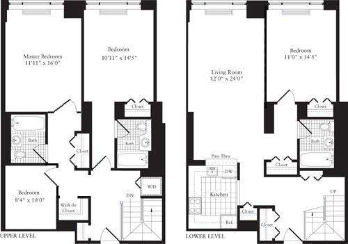 Spectacular Duplex 4 Bedroom 3 Bath Lincoln Center - thumb 22