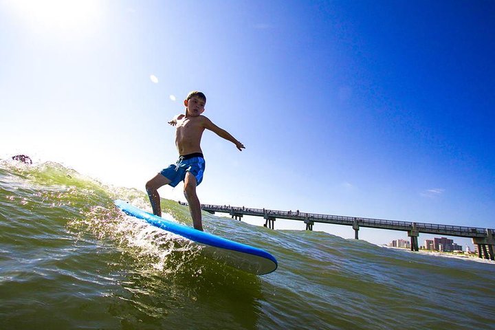 Learn to Surf with a Group Surfing Lesson and Professional Instructor