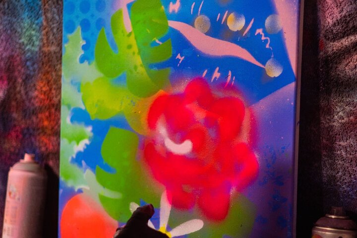 BYOB Chicago Spray Paint 'n' Sip At Studio W.I.P. - thumb 0