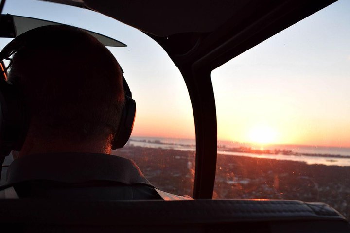 Helicopter Tour in Tarpon Springs Clearwater Beaches  Caladesi Island