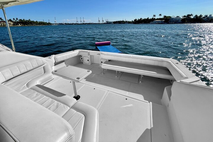 50' Yacht Rental Miami Beach W/ Captain & Champagne Boat Rental Tours Private - thumb 2